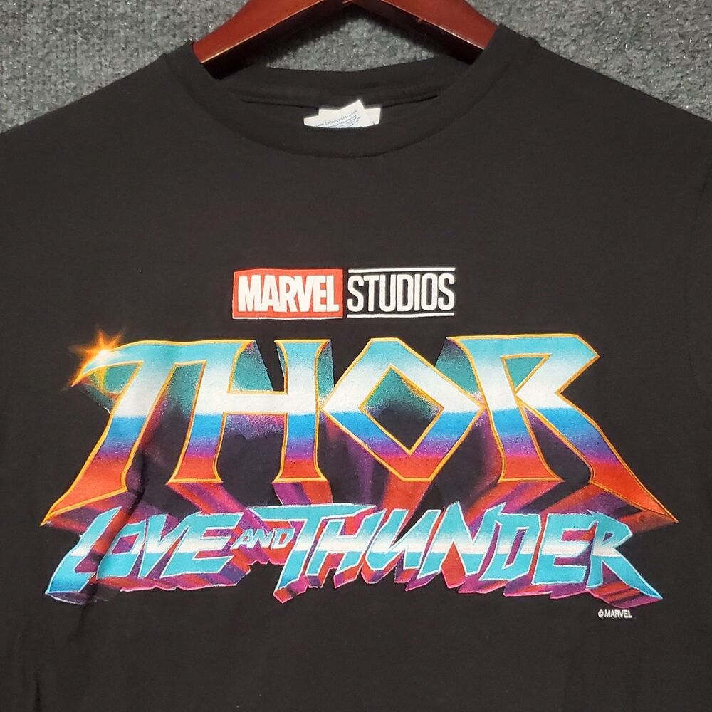 Thor Love and Thunder Cotton Shirt Small San Diego Comic Con 2022 Marvel Rare